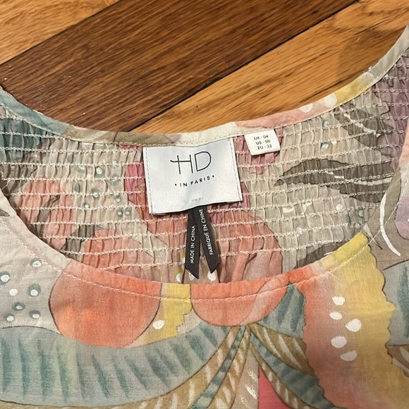 HD in Paris floral blouse - Picture 3 of 3